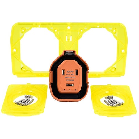 Smartplug 30 AMP Single Receptacle Eaton Lighthouse Conversion Kit LHRF30ASSY